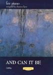 And Can It Be piano sheet music cover